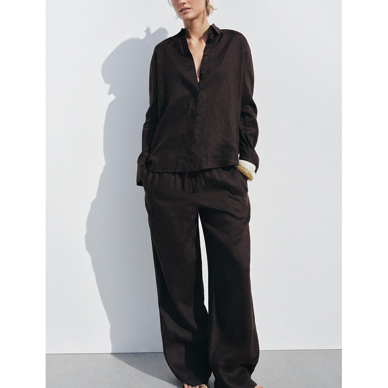 Повседневный комплект из двух  – обзор и цена Linen Pant Wide