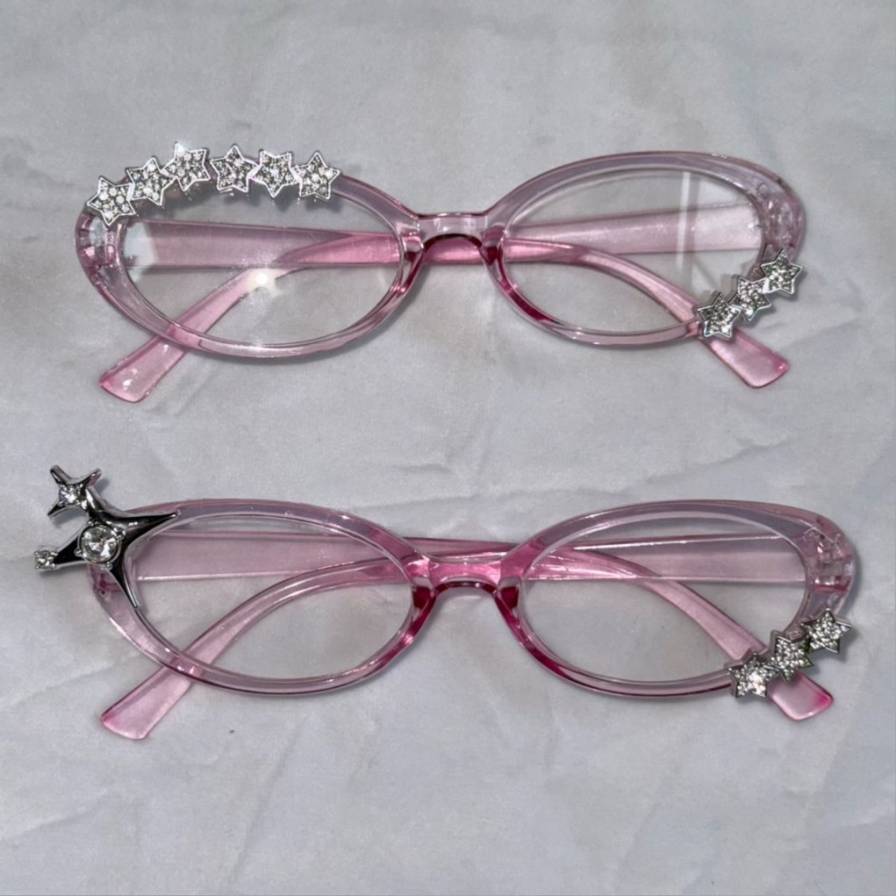 Очки в стиле Y2K с декором в в – обзор и цена Sunglasses Cat Eye