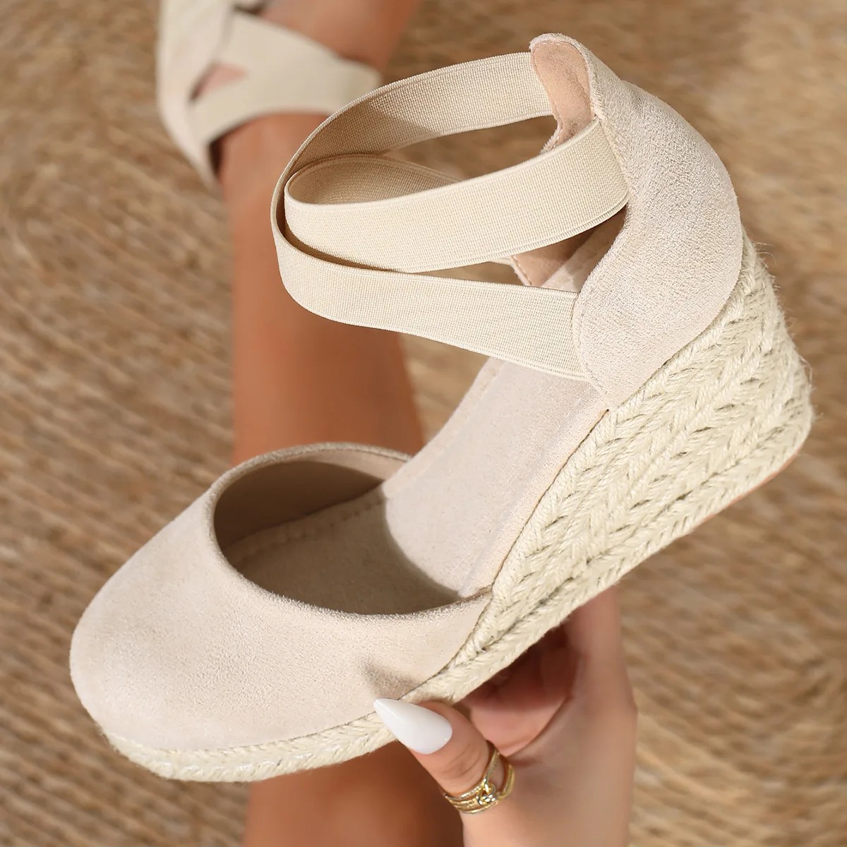 Женские эспадрильи на танкетке – обзор и цена Wedge Espadrille Women
