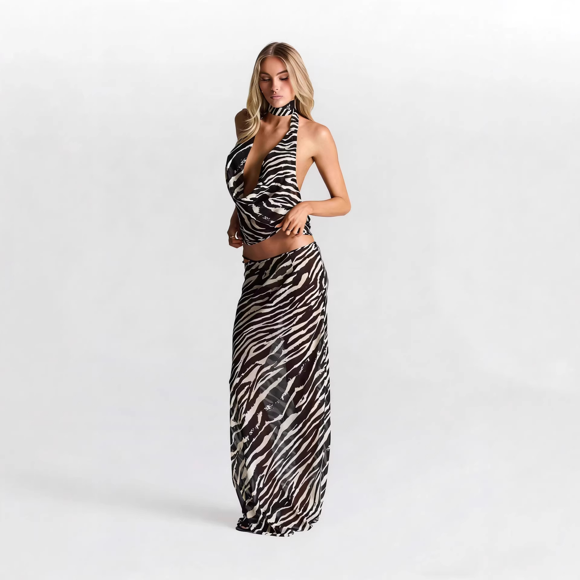 Комплект из двух предметов с з – обзор и цена Maxi Dress Halter