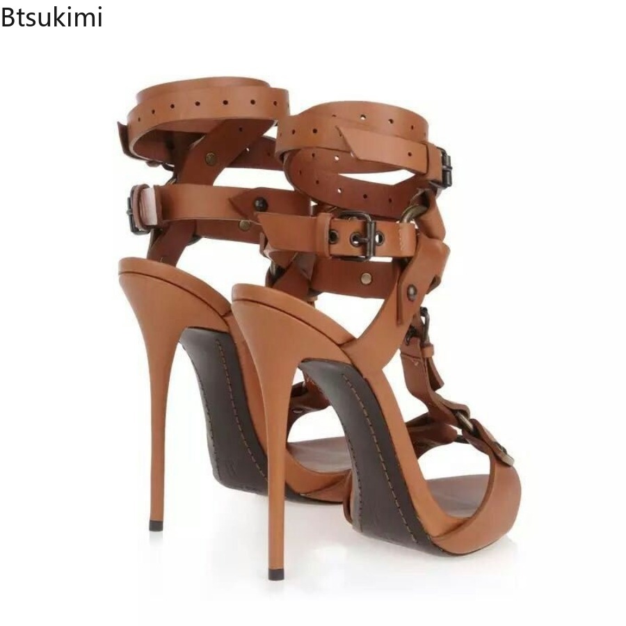 Сексуальные женские летние бос – обзор и цена Sandal Strappy Heeled