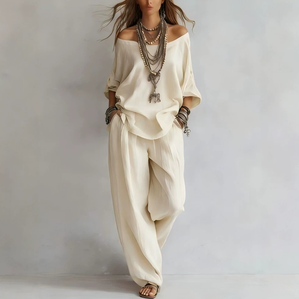 Повседневный свободный льняной – обзор и цена Linen Pant Wide