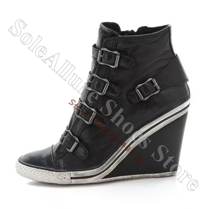 Серые высокие кроссовки на тан – обзор и цена Wedge Espadrille Women